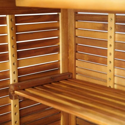 Бар маса, 110x50x105 см, акация масив