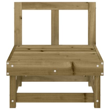 Градински средни диван, импрегниран бор