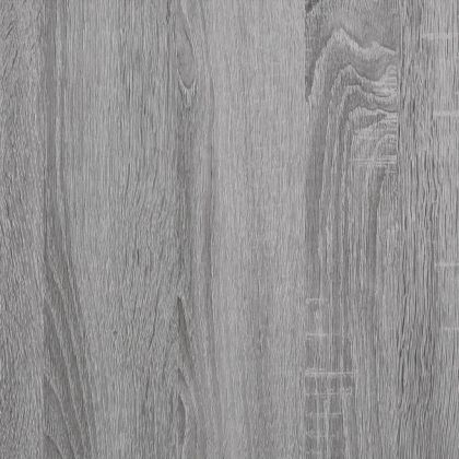 Стенни рафтове 4 бр сиви сонома 80x15x26,5 см инженерно дърво