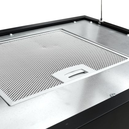 Висящ аспиратор остров LCD сензор 55 см прахово покрита стомана