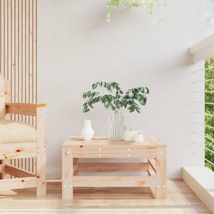 Градинска табуретка, борово дърво масив