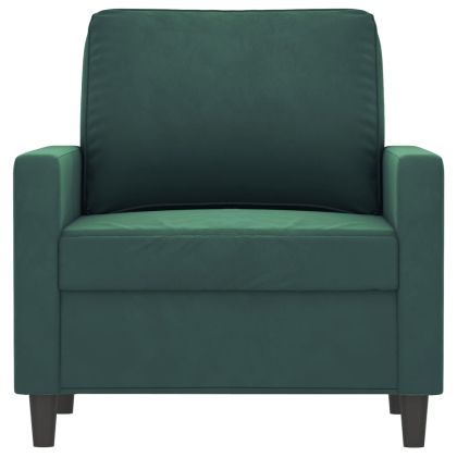 Фотьойл, тъмнозелен, 60 см, кадифе