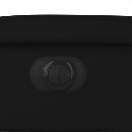 Електрически наклоняем стол, черен, изкуствена кожа