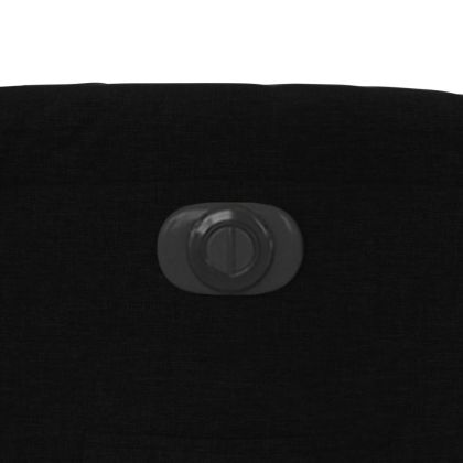 Електрически стол реклайнер, черен, текстил