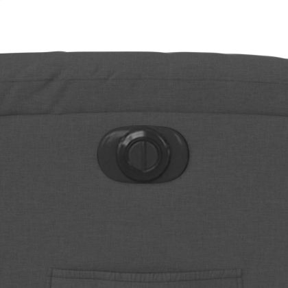 Електрически наклоняем стол, тъмносив, текстил