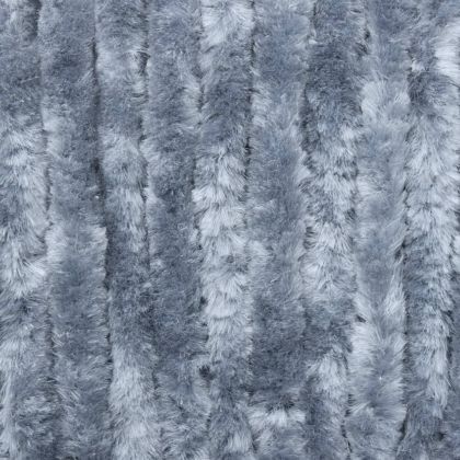 Завеса против насекоми, сребриста, 90x200 см, шенил