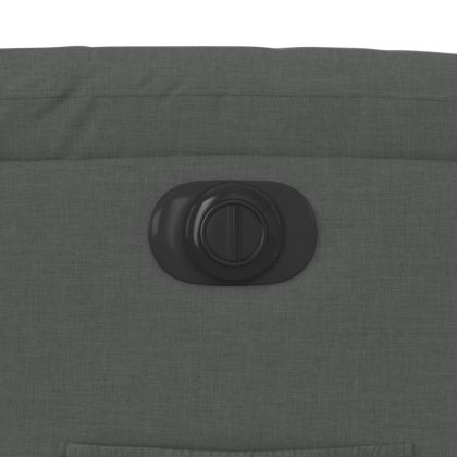 Електрически наклоняем стол, тъмносив, текстил