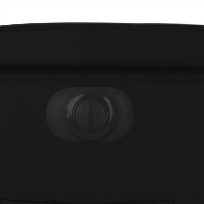 Електрически изправящ реклайнер стол, черен, еко кожа