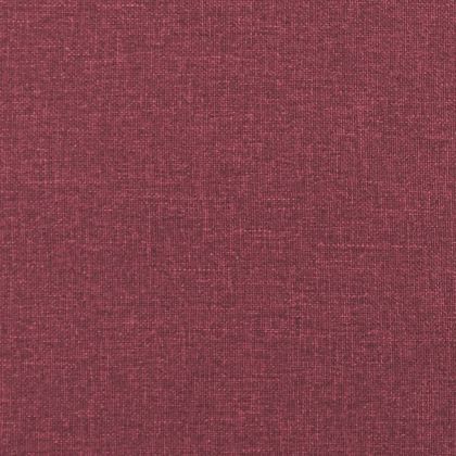 Комплект дивани 2 части виненочервен текстил