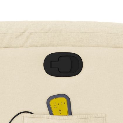 Масажен наклоняем стол, кремав, текстил