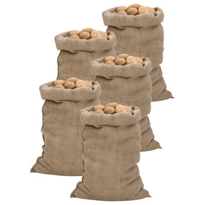Чували от юта 5 бр 60x105 см 100% юта 340 gsm