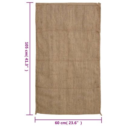 Чували от юта 5 бр 60x105 см 100% юта 340 gsm