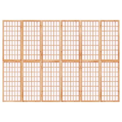 Параван за стая, 6 панела, в японски стил, 240x170 cм