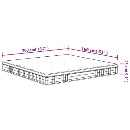 Матрак бонел пружини, Medium, 160x200 см