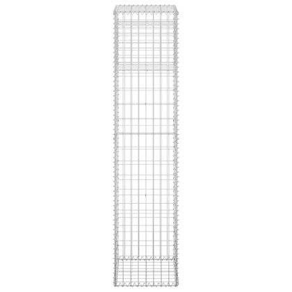 Габионна кошница стълб, 40x40x180 cм, желязо