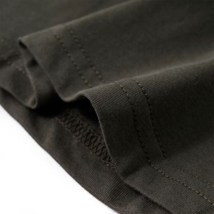 Детска тениска с дълъг ръкав, каки, 128