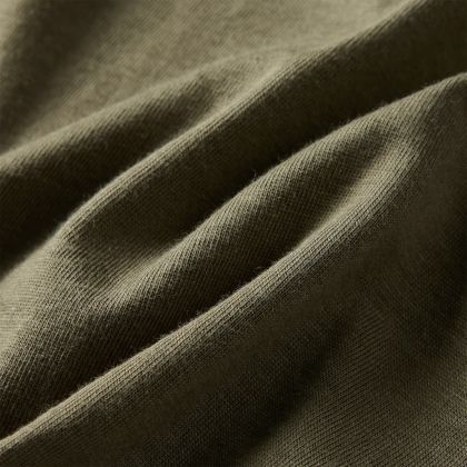 Детска тениска с дълъг ръкав, каки, 116