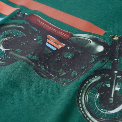 Детска тениска с дълъг ръкав, зелена, 104