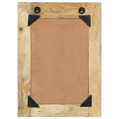 Ръчно декориранo огледало, 40x55 см, мангово дърво масив