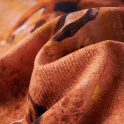 Детска рокля с дълъг ръкав, тъмносиня, 128