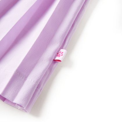 Детска плисирана пола, лилава, 140