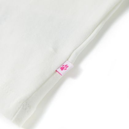 Детска тениска, екрю, 140