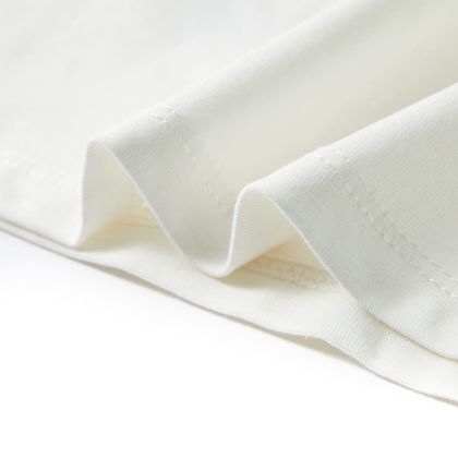 Детска тениска, екрю, 140