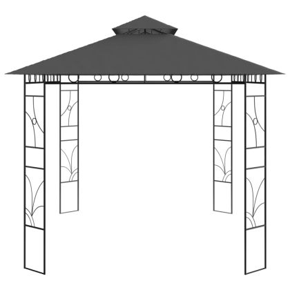 Шатра, 4x3x2,7 м, антрацит, 160 г/м²
