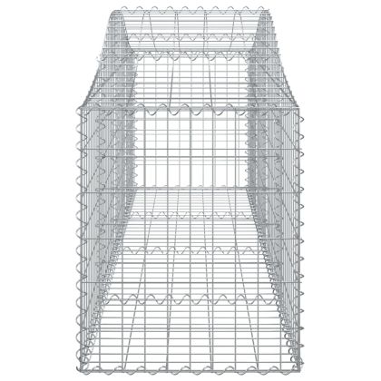 Габионни кошници арка 6 бр 200x50x60/80 см поцинковано желязо