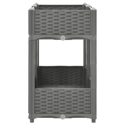 Повдигната леха, 80x40x71 см, полипропилен