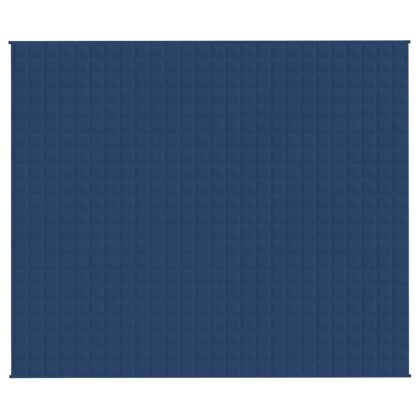 Утежнено одеяло синьо 220x260 см 11 кг плат