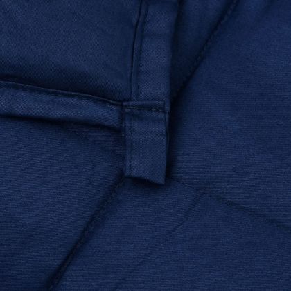 Утежнено одеяло синьо 200x230 см 13 кг плат