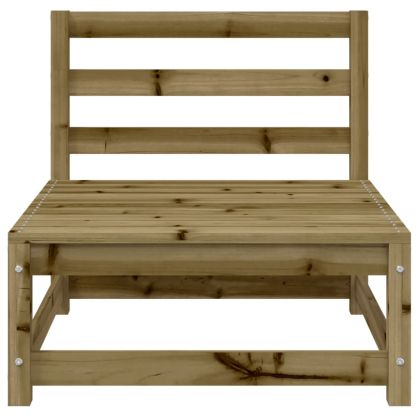 Градински кресла без подлакътници, 3 бр, 70x70x67 см