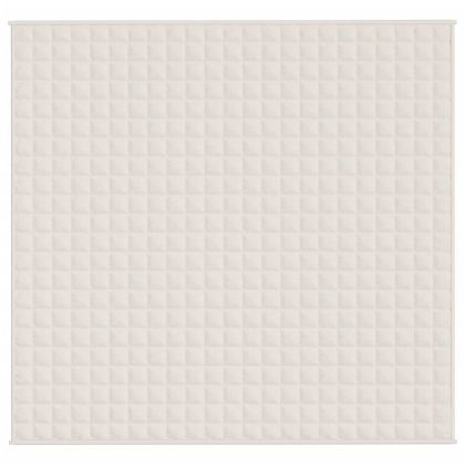 Утежнено одеяло светлокремаво 220x240 см 11 кг плат