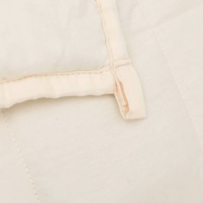 Утежнено одеяло светлокремаво 220x240 см 11 кг плат