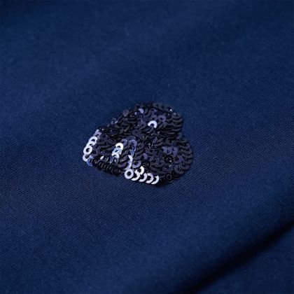 Детски суитшърт, тъмносин, 140