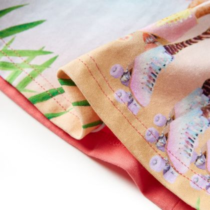 Детска рокля, коралова, 140