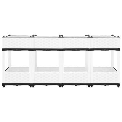 Повдигната леха, 160x40x71 см, полипропилен