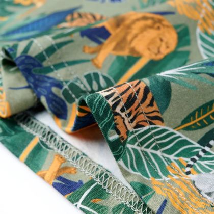 Детска тениска с къс ръкав, многоцветна, 140