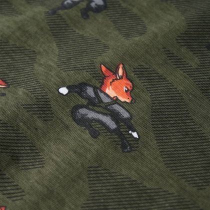 Детска пижама с дълъг ръкав, каки, 140