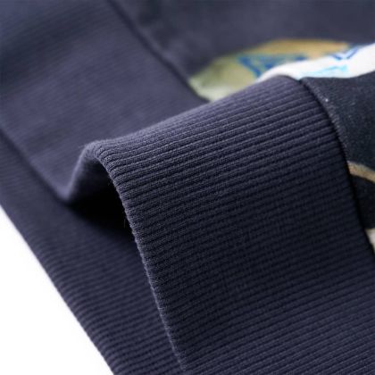 Детски суитшърт, тъмносин, 128