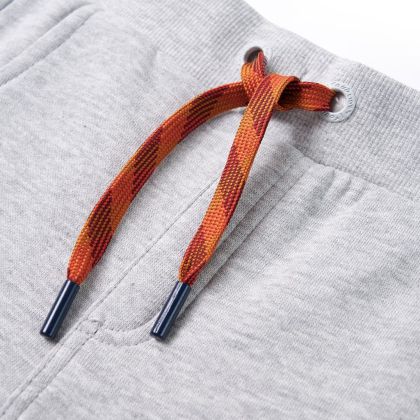 Детски спортен панталон, сив меланж, 104