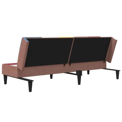 2-местно разтегателно канапе, текстил