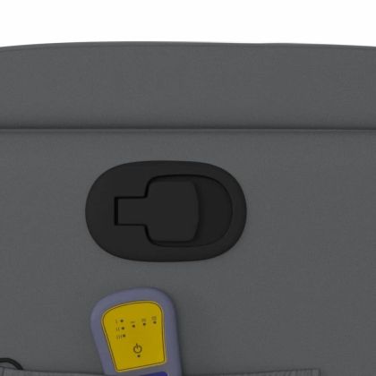 Масажен наклоняем стол, сив, изкуствена кожа