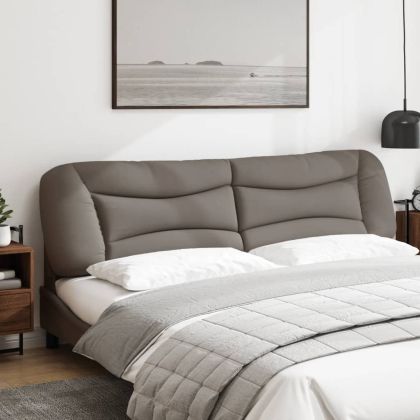 Мека табла за легло Hvar, таупе, 200 см, плат