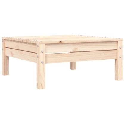 Градински диван, 3-местен, борово дърво масив