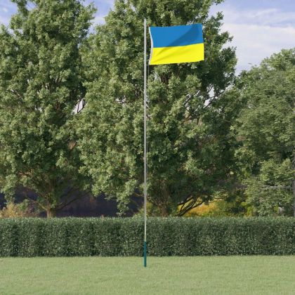 Знаме на Украйна с месингови втулки 90x150 см