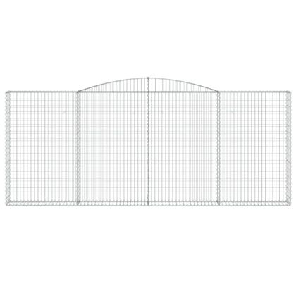 Габионни кошници арка 4 бр 400x30x160/180 см поцинковано желязо