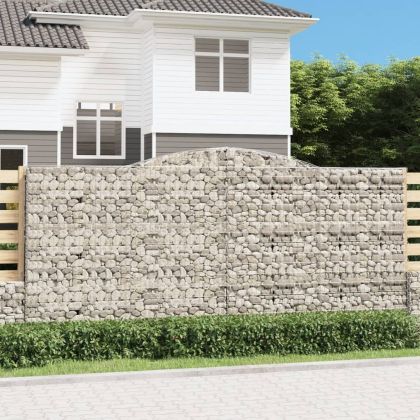 Габионни кошници арка 10 бр 400x30x180/200см поцинковано желязо