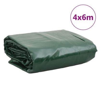 Брезент зелен 4x6 м 650 г/м²